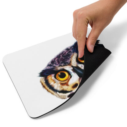 Curious Owl - Mouse Pad -Illustration by Pablo Prada